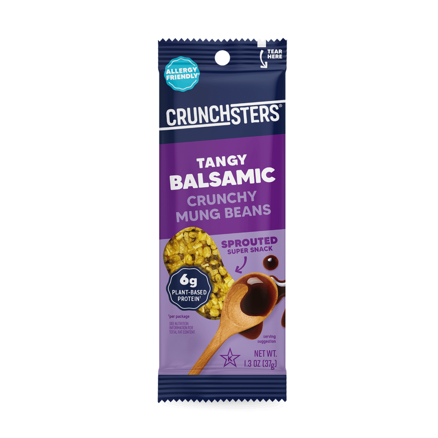 Tangy Balsamic Crunchy Mung Beans - Snack Pack