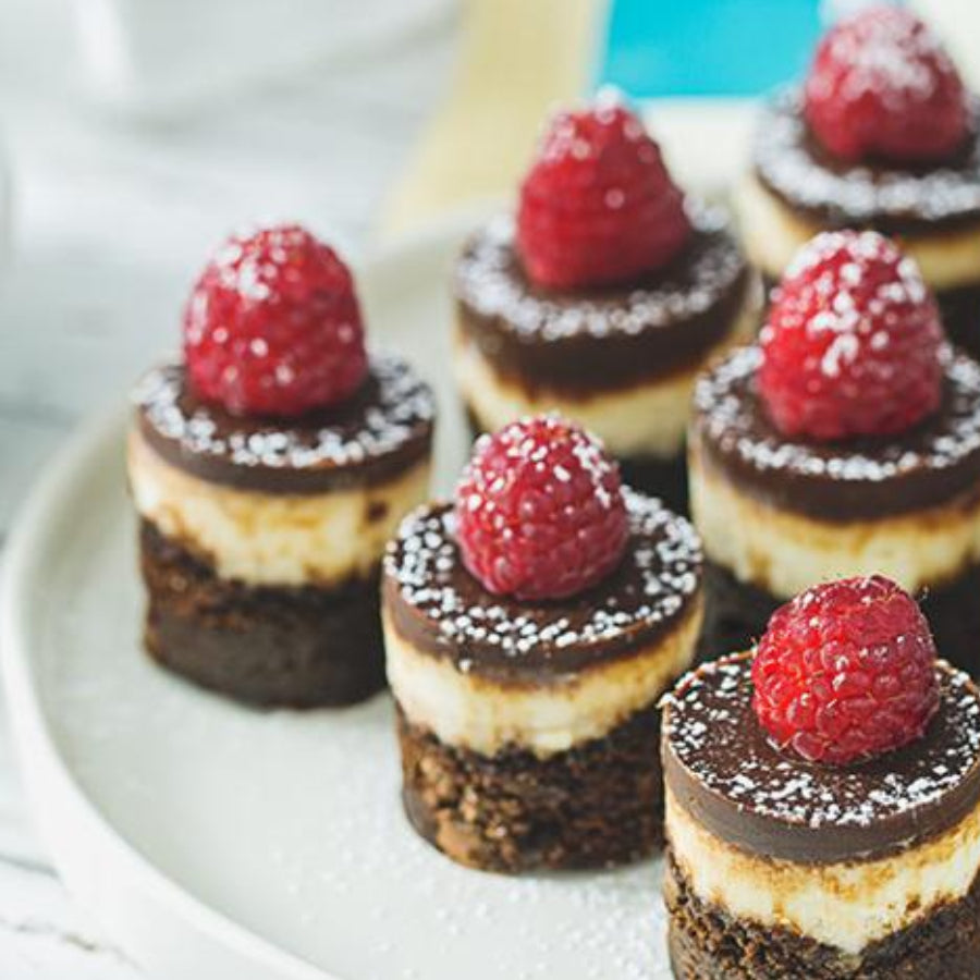 Raspberry, Banana Chocolate Chip Trifles