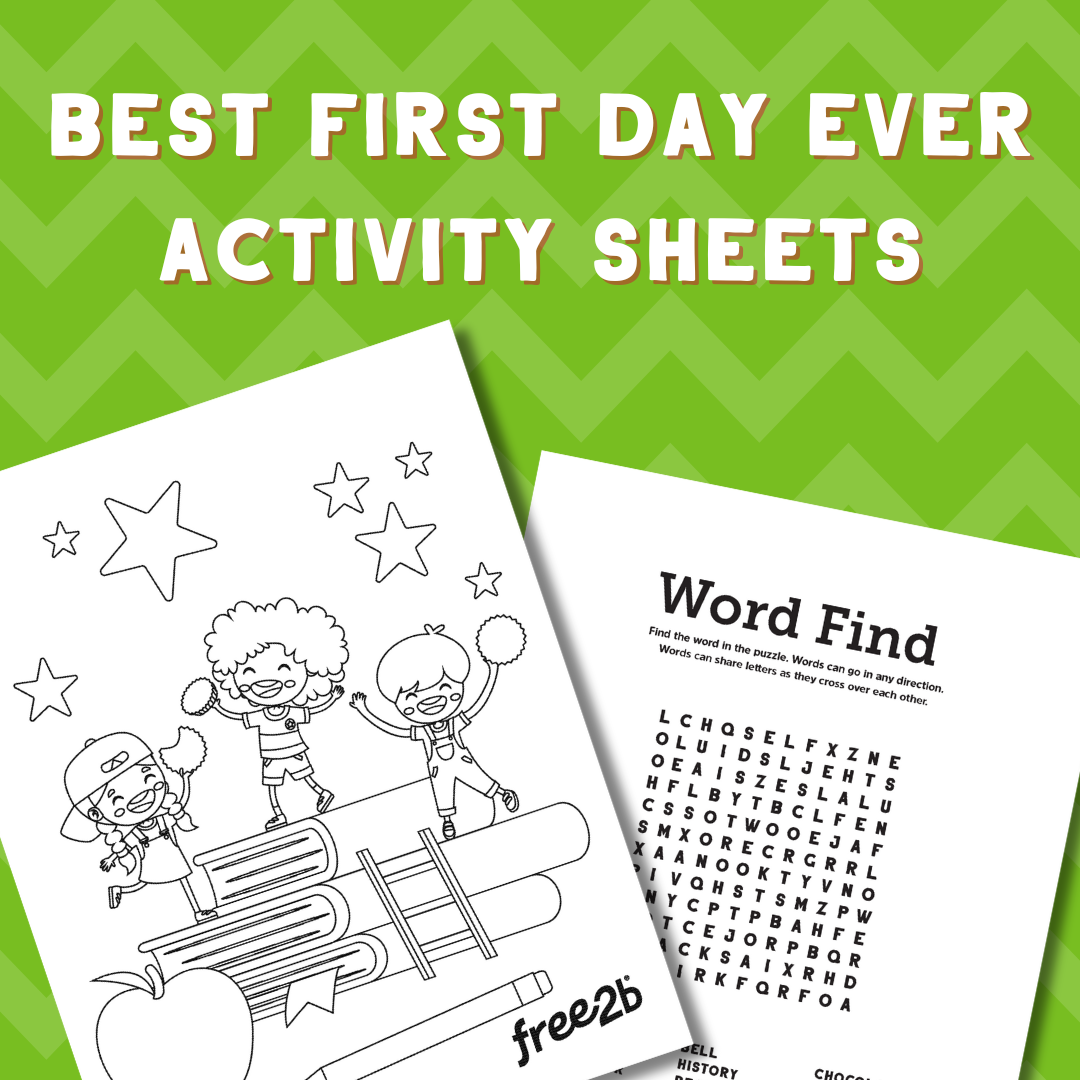 Best First Day Ever Activity Sheets