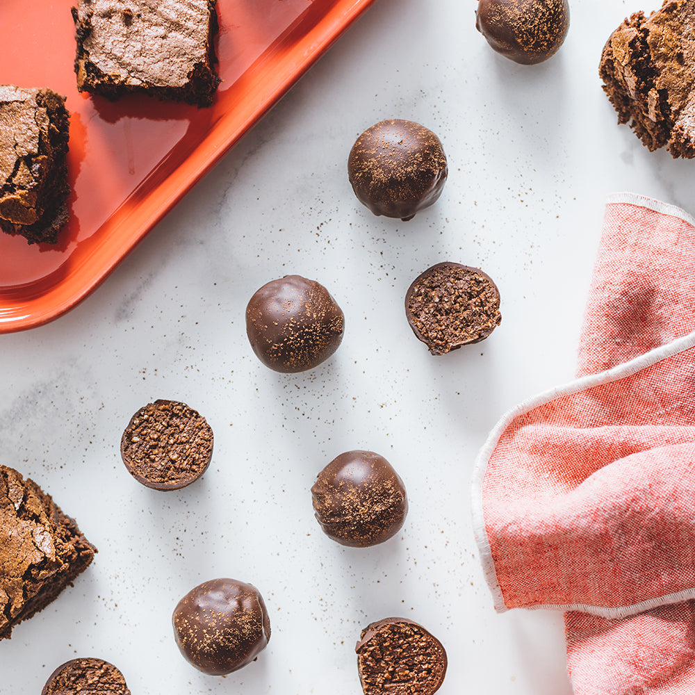 Spiced Chocolate Holiday Truffles