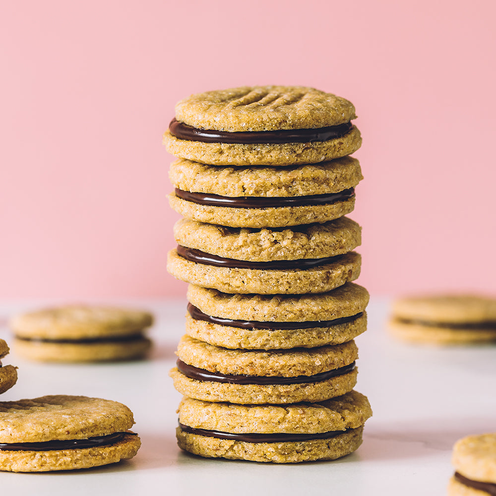 Chocolate Filled Better Butter Cookies