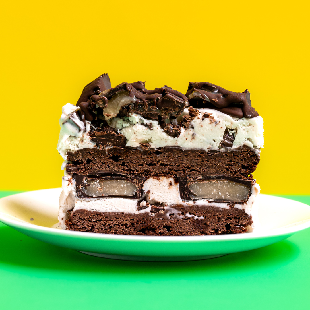 Mint Chocolate Ice Cream Lasagna