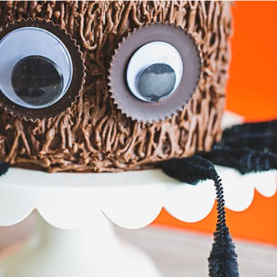 Spooky Chocolate Spider Cake Recipe