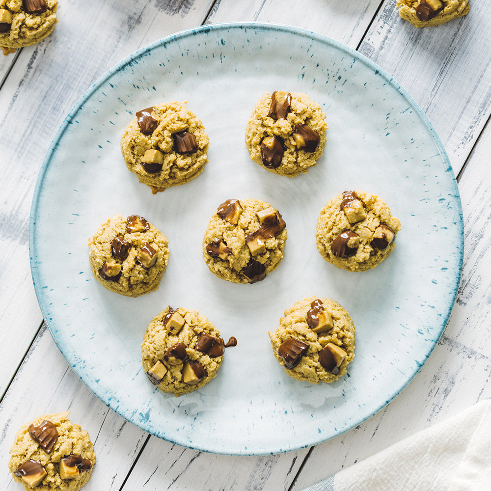 Vegan Chocolate Sunflower Butter Cookies