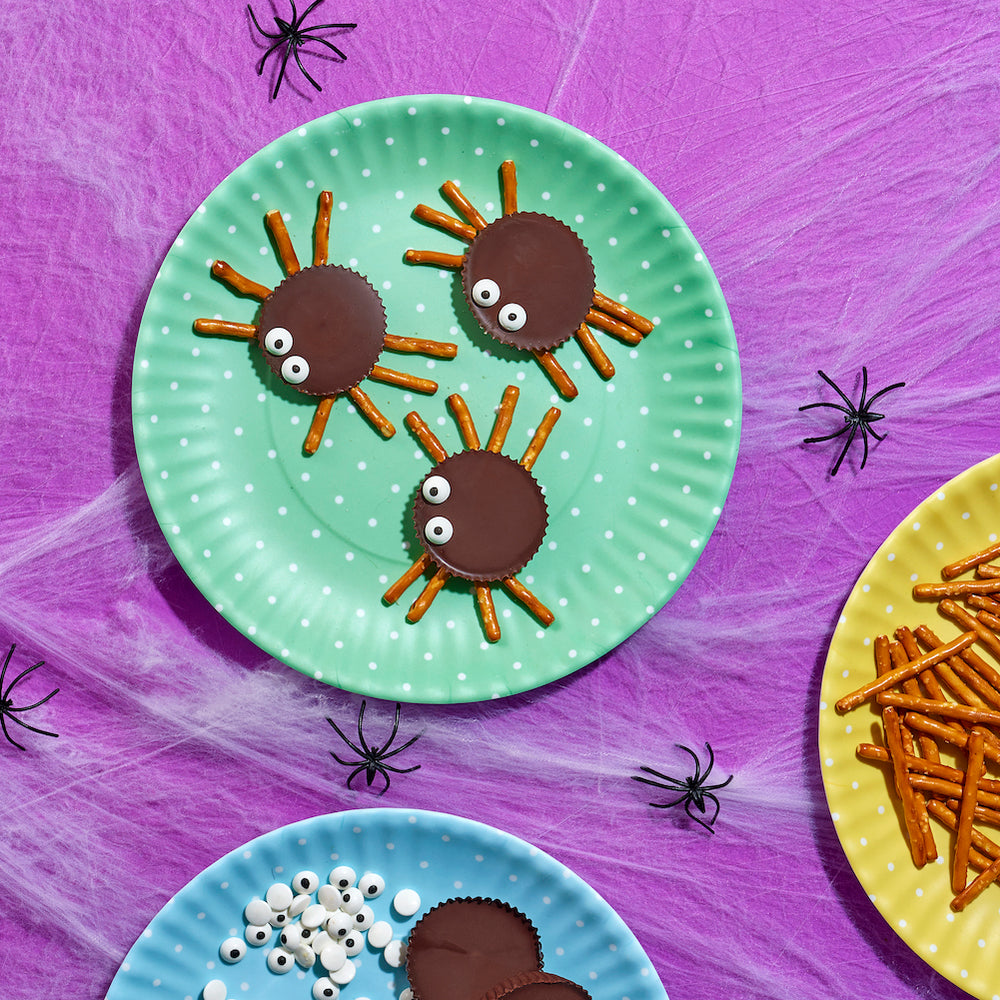 Spooky Chocolate Spiders