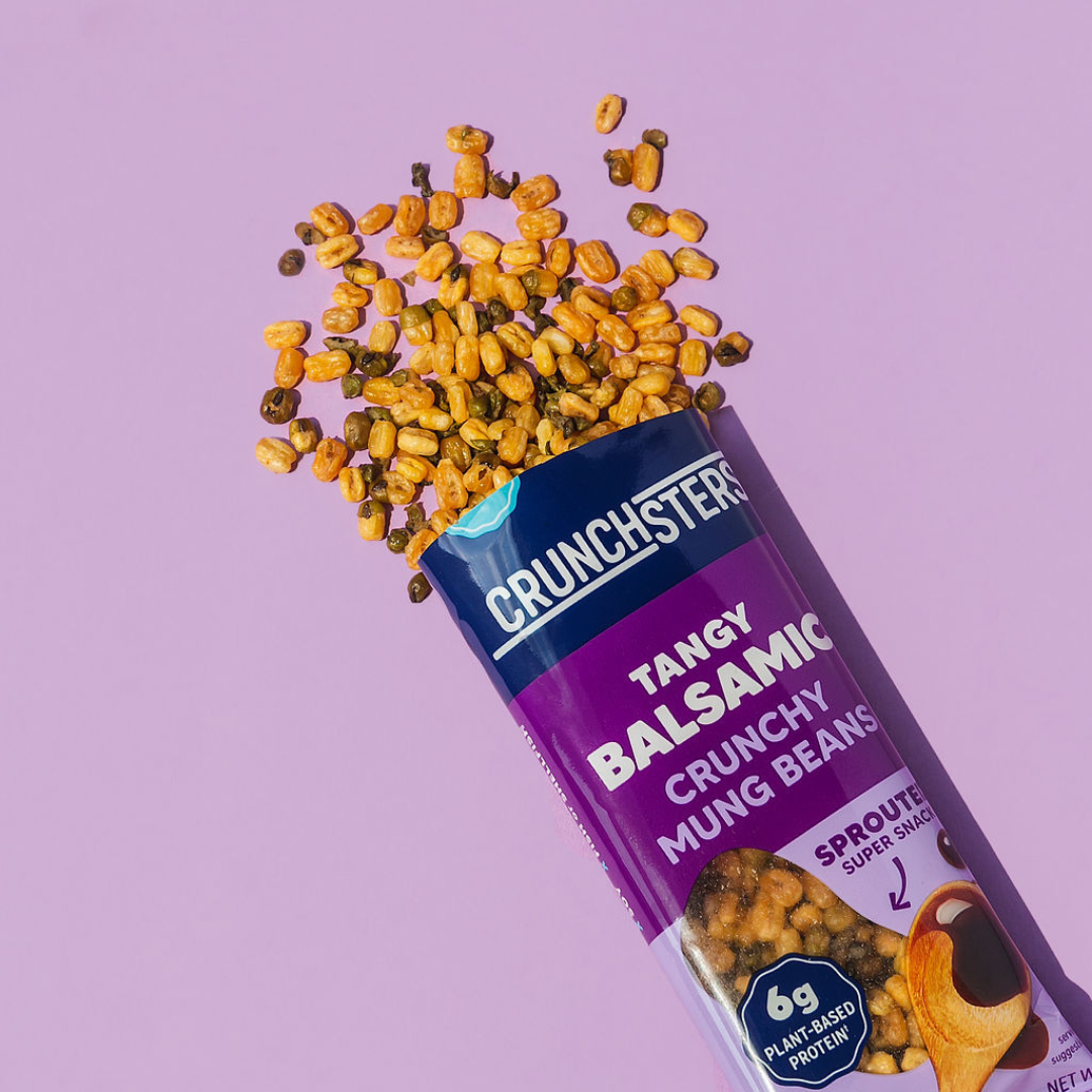 Tangy Balsamic Crunchy Mung Beans - Snack Pack