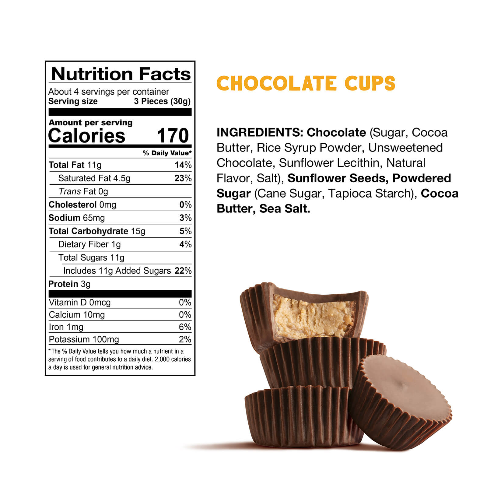 Chocolate Sun Cups Minis®