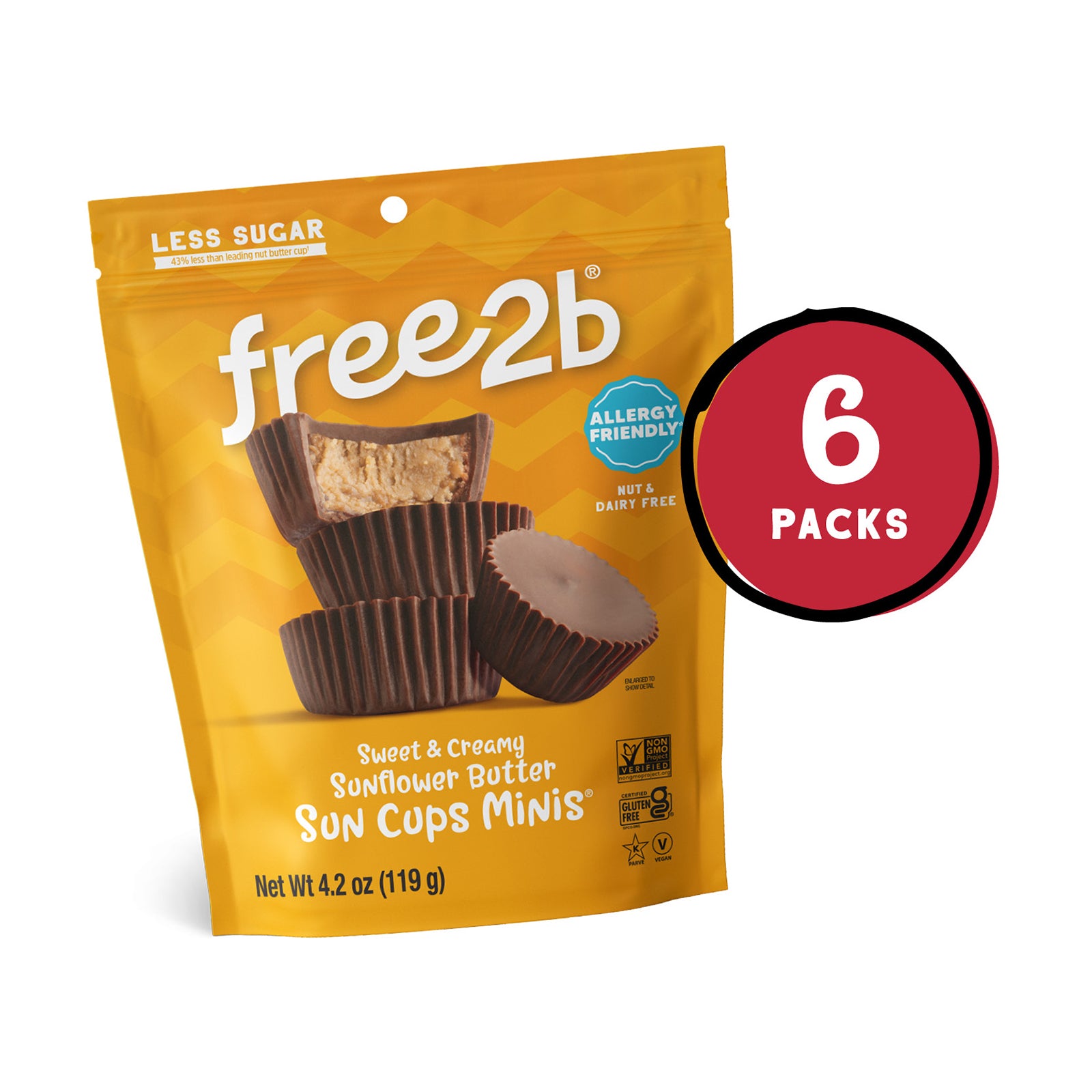 Sunflower Butter Sun Cups Minis®