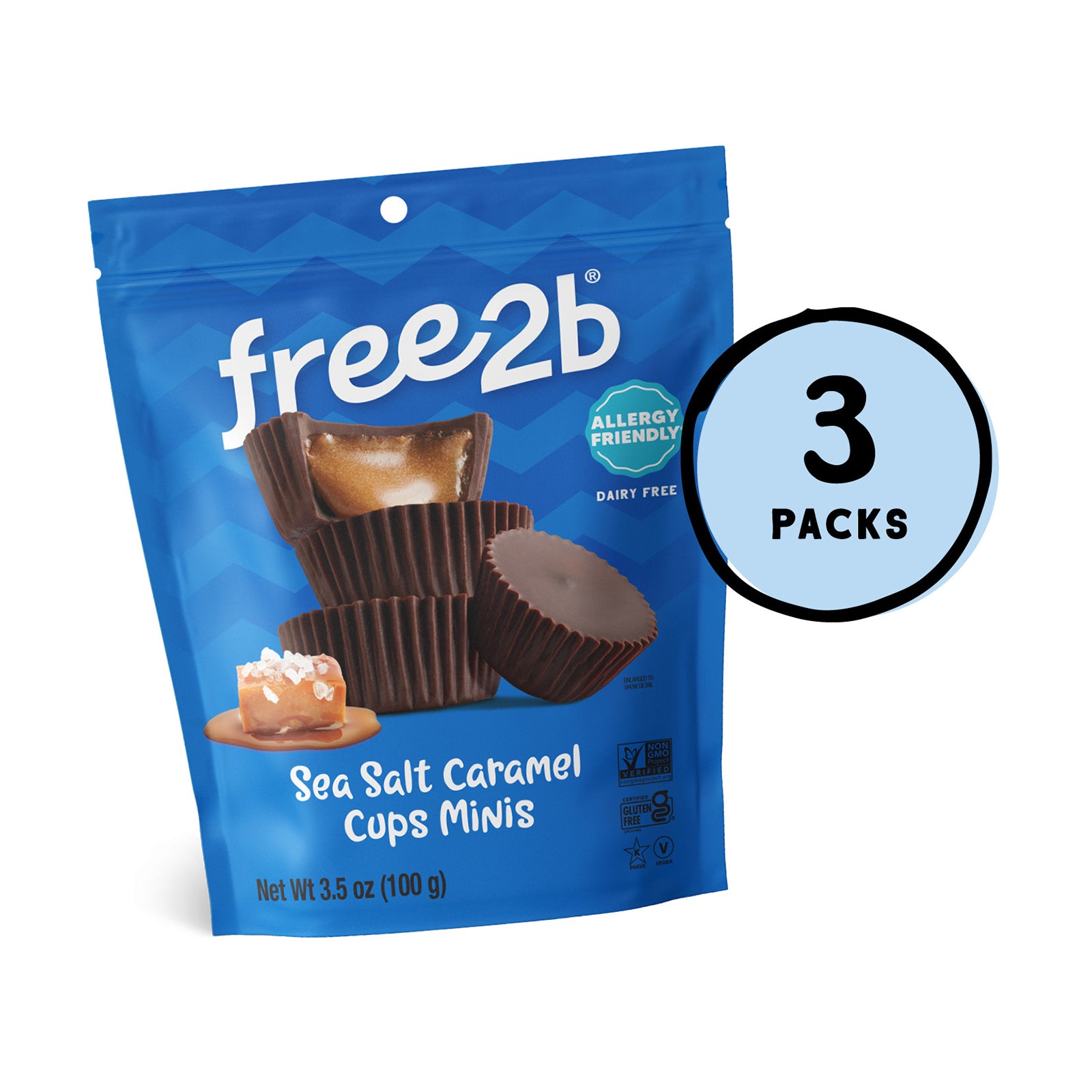 Sea Salt Caramel Cups Minis