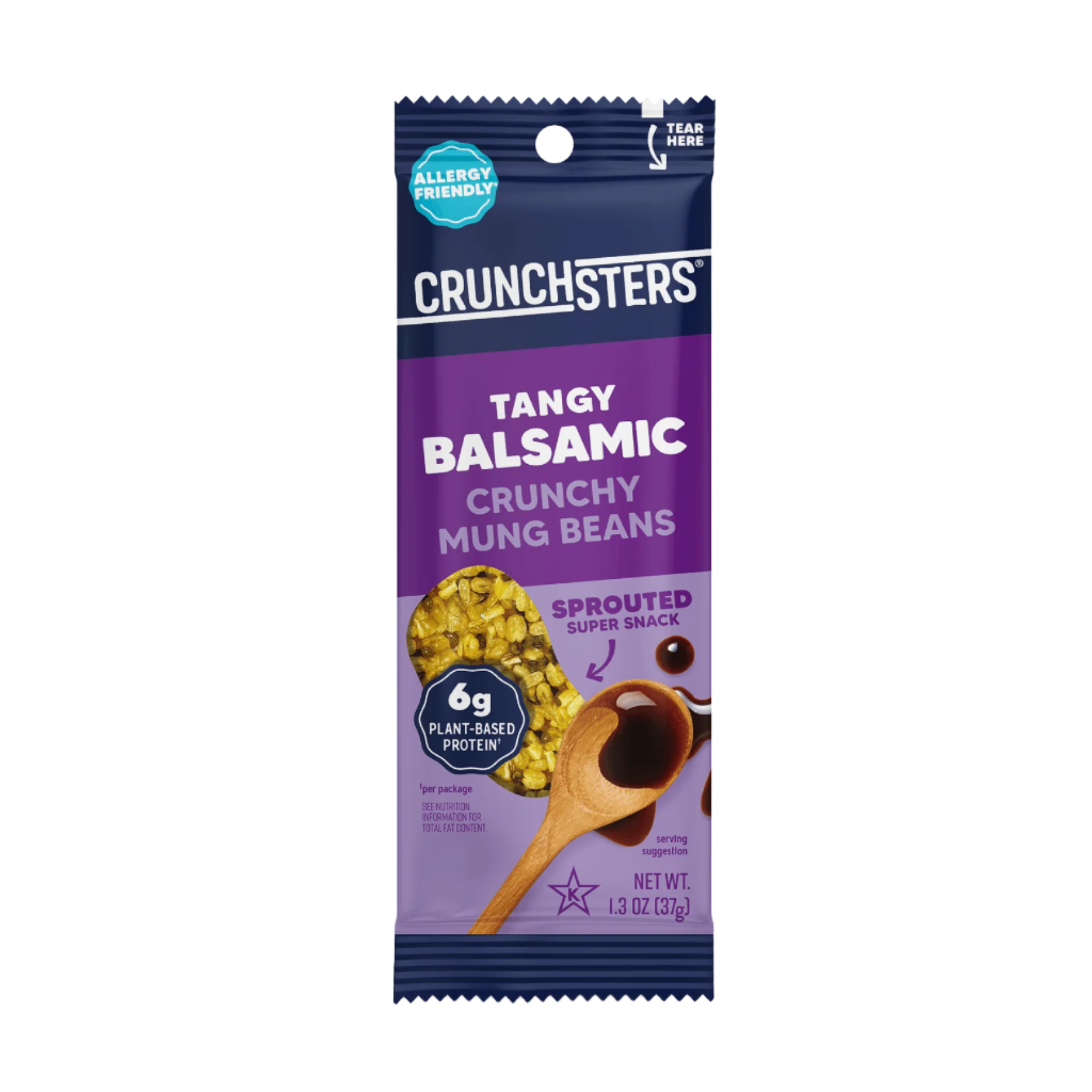 【新品】PEWTACTICAL SSタイプ Brunch Box マルチカム Tangy Balsamic Crunchy Mung Beans - Snack Pack – Free2b Foods
