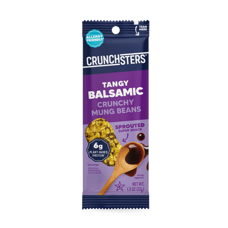 Tangy Balsamic Crunchy Mung Beans - Snack Pack
