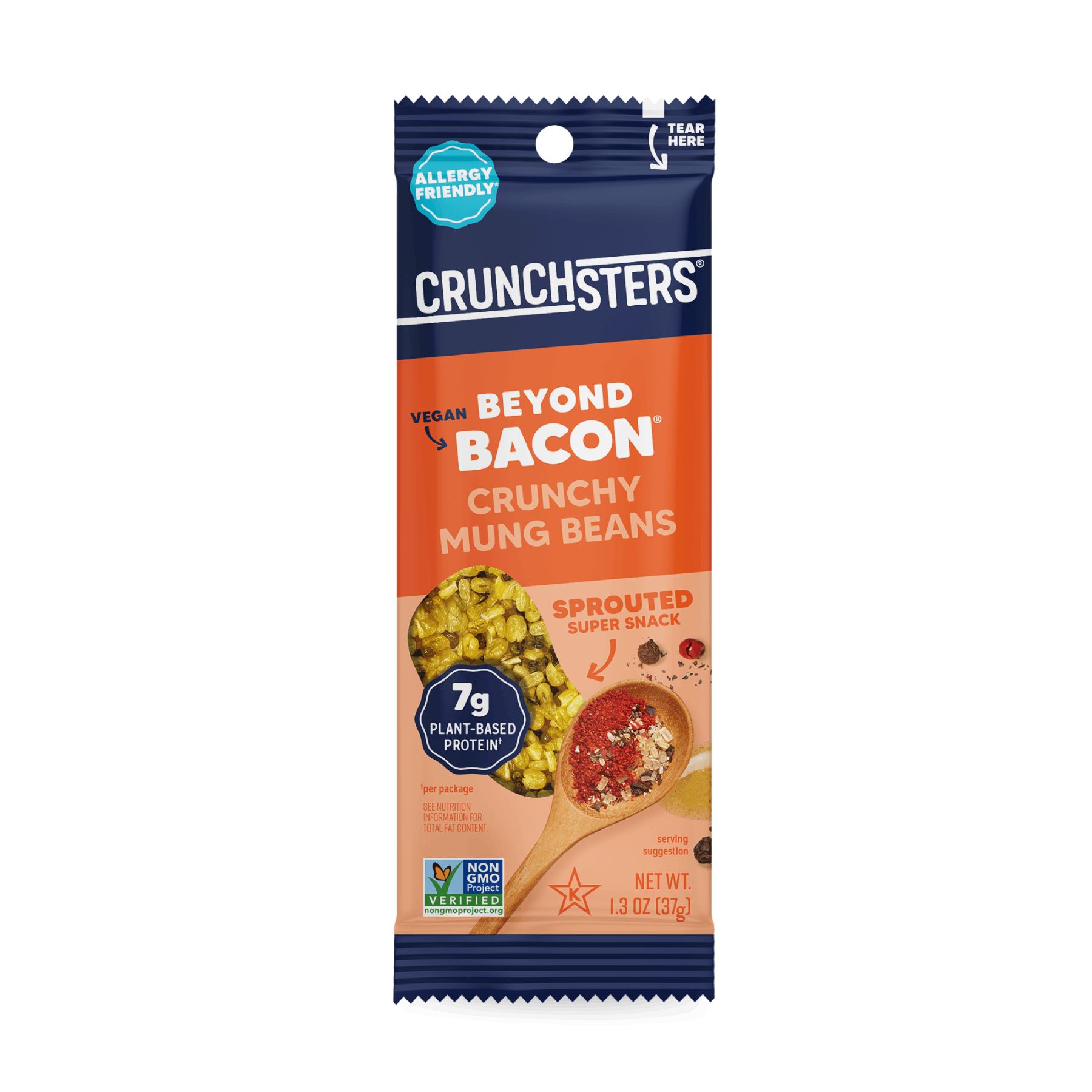 Beyond Bacon® Crunchy Mung Beans - Snack Pack