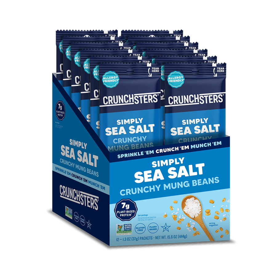 Simply Sea Salt Crunchy Mung Beans - Snack Pack