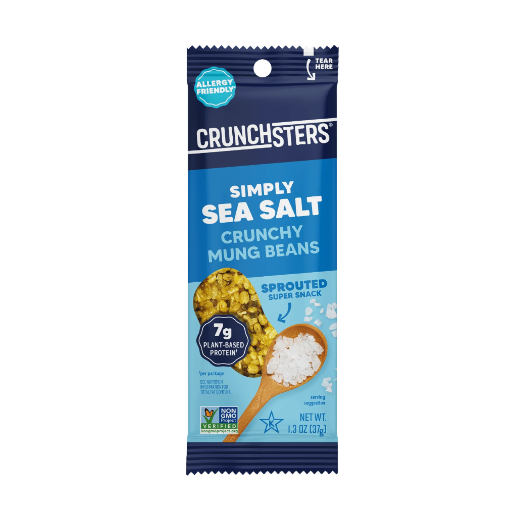 Simply Sea Salt Crunchy Mung Beans - Snack Pack