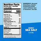 Simply Sea Salt Crunchy Mung Beans - Snack Pack