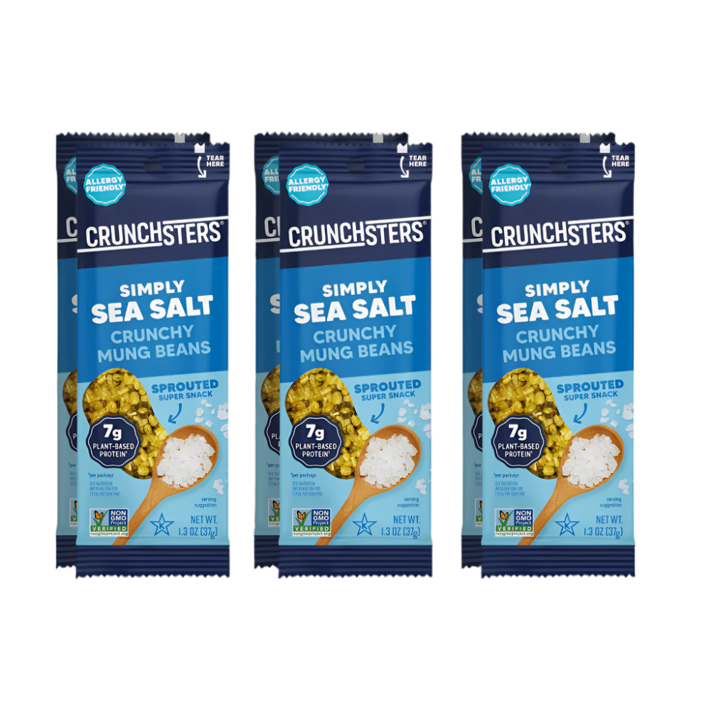 Simply Sea Salt Crunchy Mung Beans - Snack Pack